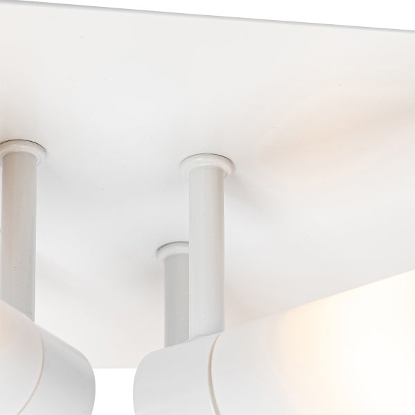 Moderne Badezimmer-Deckenleuchte weiß 4-flammig IP44 - Bath