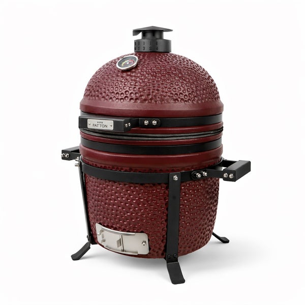 Keramikgrill mit Thermometer und einstellbarer Lüftung