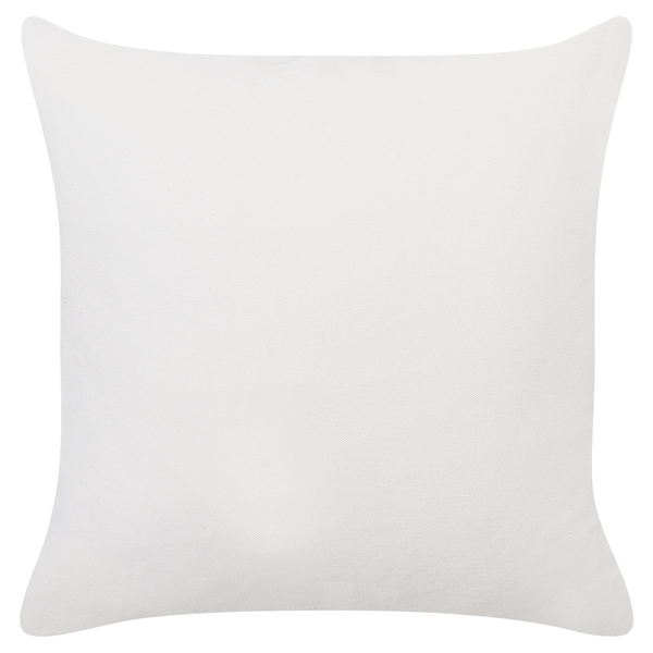 Dekokissen 2er Set SILPHIUM Baumwolle 45 x 45 cm Braun Abstraktes Muster