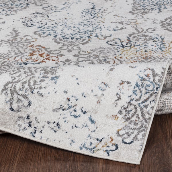 Vintage Orientalischer Teppich Blau/Orange 200x275 cm HARU