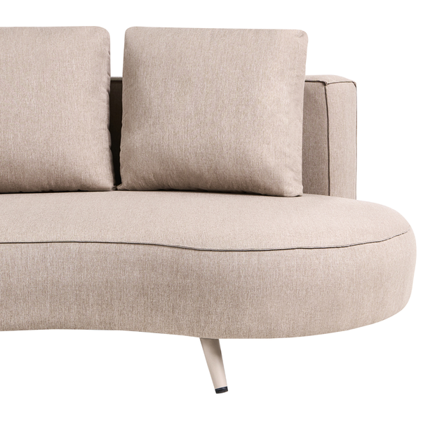 Detailansicht eines Sofas mit Kissen