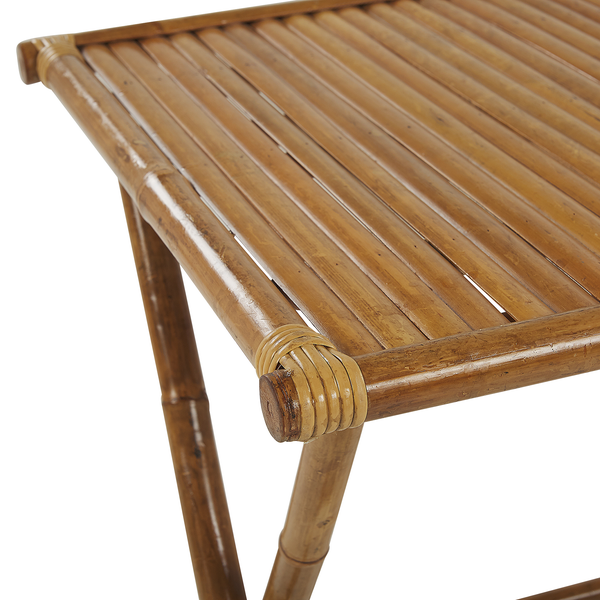 Outdoor Bistrotisch MOLISE Bambusholz Braun klappbar