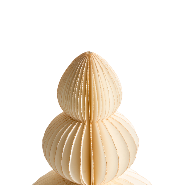 Dekorationsobjekt aus Papier in Kugelform