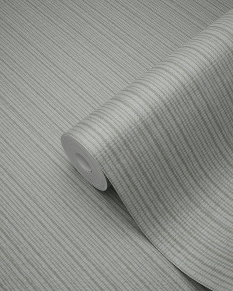 Origin Wallcoverings Tapete Gewebeoptik Grau - 53 cm x 10.05 m - 347629
