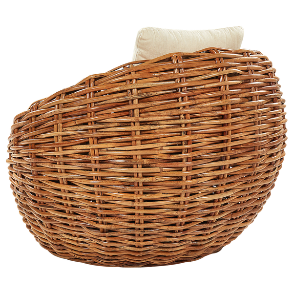 Gartenstuhl LERICI Rattan Naturfarben
