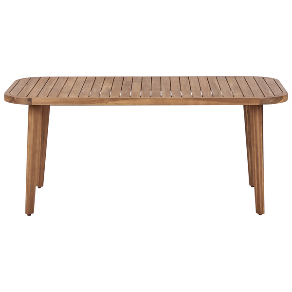 Gartentisch PARAGGI 180 cm 90 cm zertifiziertes Akazienholz Braun