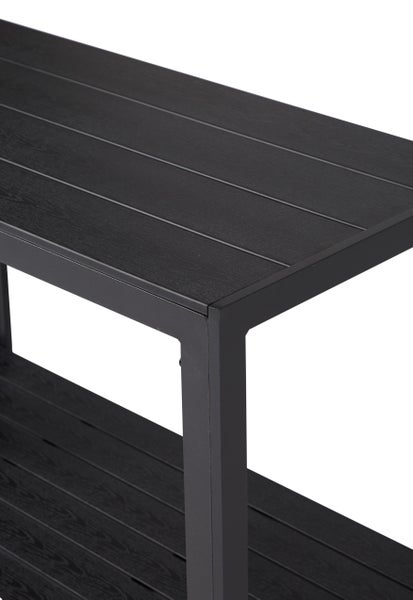 Laust Sevierwagen, schwarz und schwarz. 90 X 45 X 74 cm