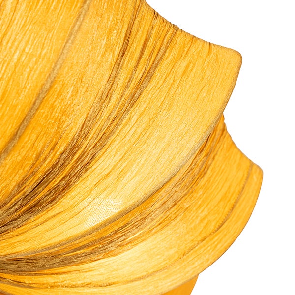 Design-Deckenlampe Gold Silk 52 cm 3-flammig - Plu