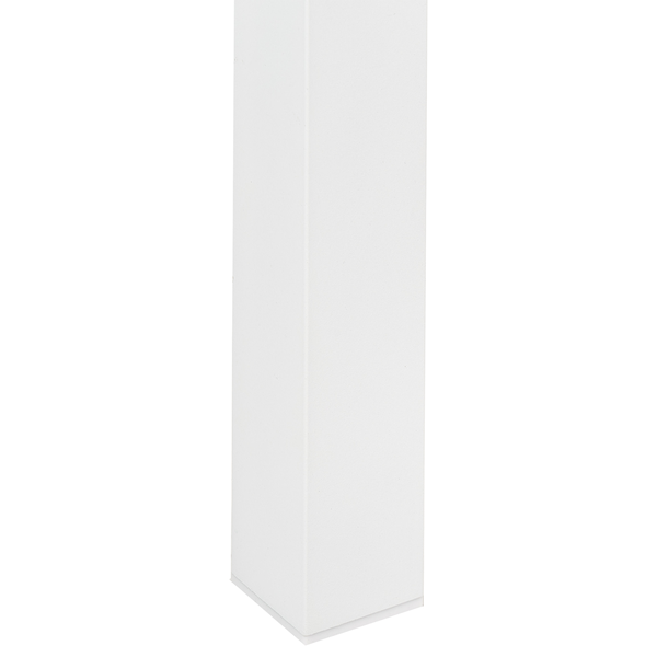 Gartentisch MESSINA 100 cm 52 cm Weiß