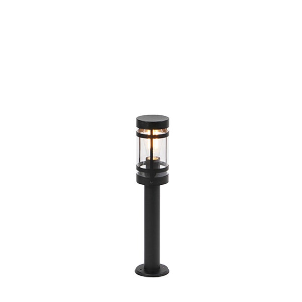 Smarte Außenleuchte Schwarz 50 cm IP44 inkl. Wifi ST64 - Gleam