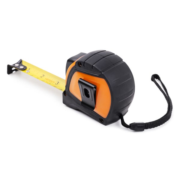 Rollbandmaß mit Gehäuse und Schlaufe