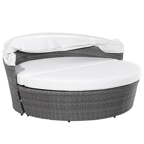 Sonneninsel SYLT LUX Polyrattan Grau