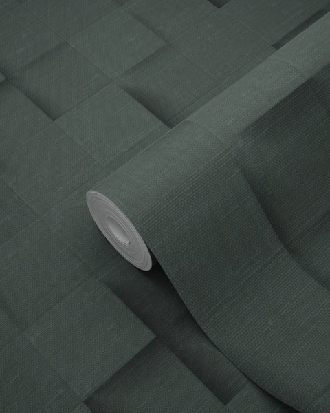 Origin Wallcoverings Tapete 3D-Würfel Antrazitgrau - 50 x 900 cm - 347900