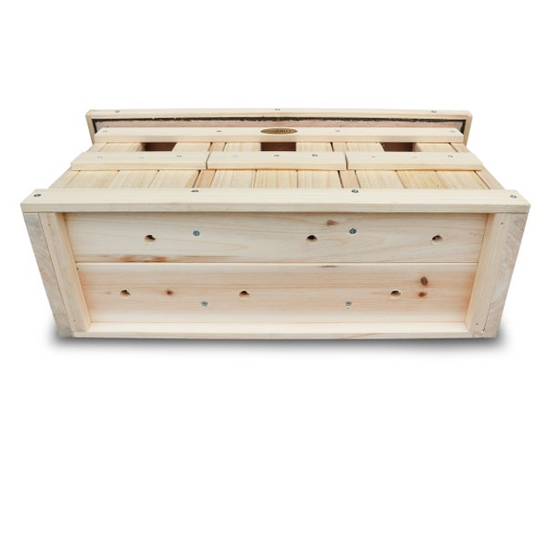 HABA Insektenhotel aus Holz, Ansicht von unten