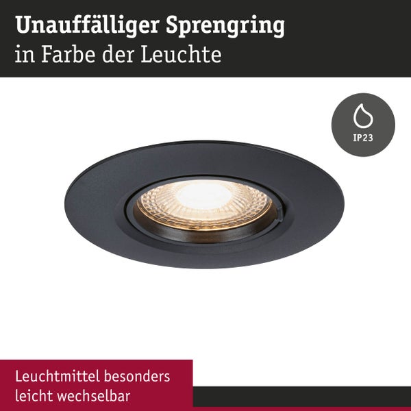 Quadratische Einbauleuchte