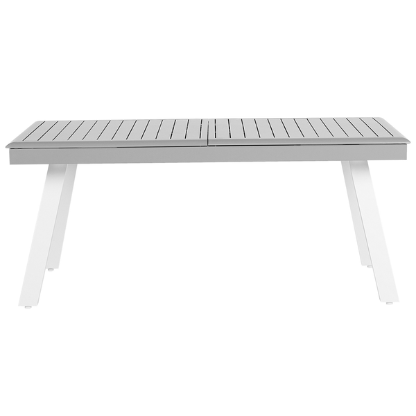 Gartenmöbel Set 6-Sitzer PERETA Metall Grau