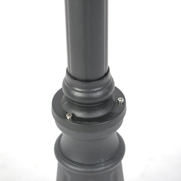 Ländliche Außenlampe schwarz 3-Flammig IP44 - Guardado