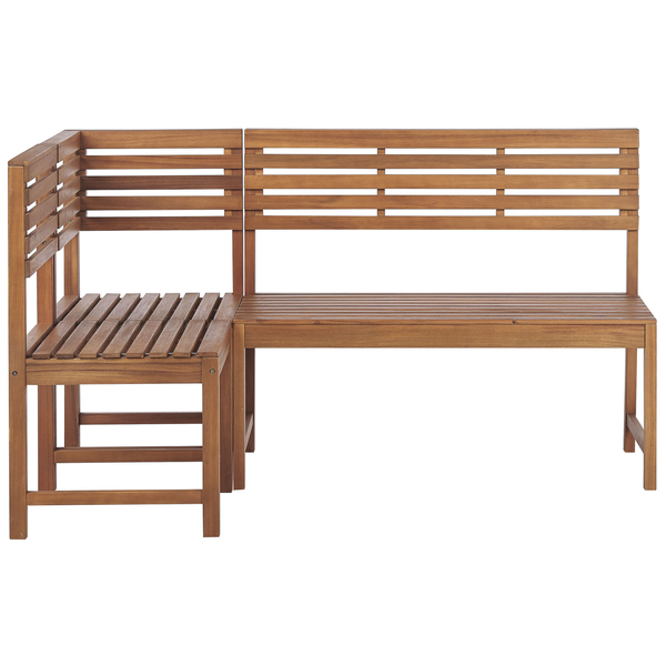Balkonmöbel Set 4-Sitzer TREIA Akazienholz Braun