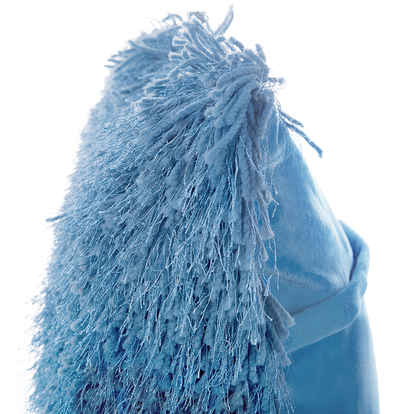 Dekokissen 2er Set CIDE 45 x 45 cm Blau Ohne Muster
