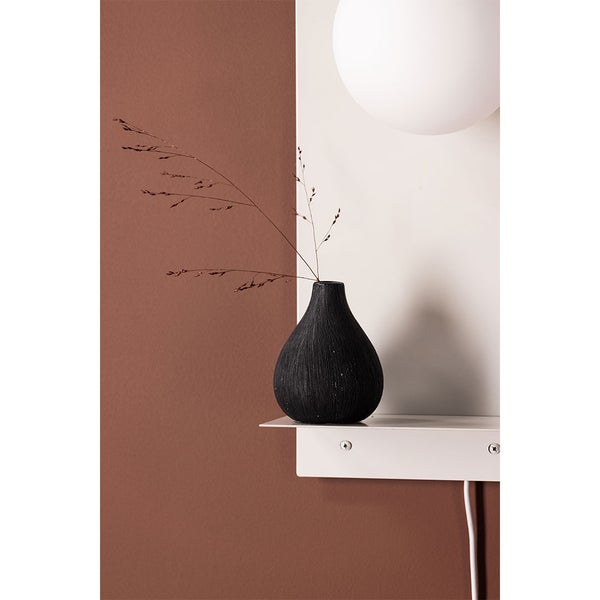 Troyes Beleuchtung Wandlampe 20x17x45cm hellgrau. 17 X 20 X 45 cm