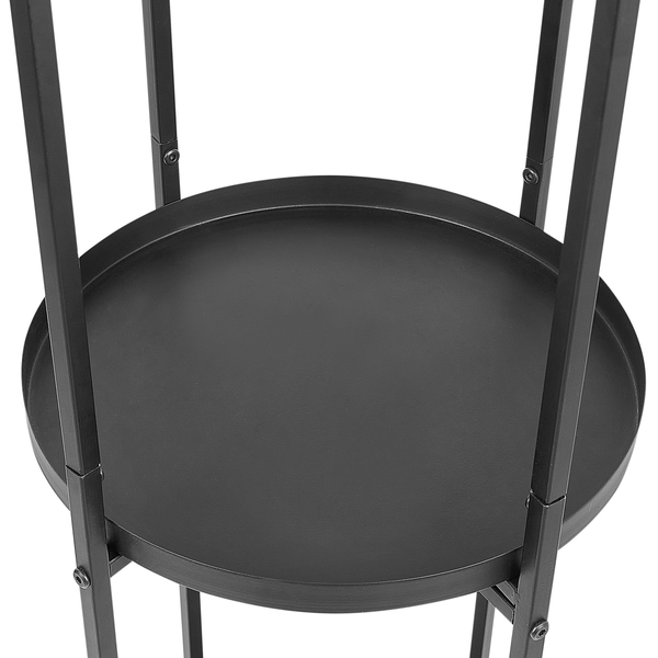 Pflanzenständer TAMARIX Metall 35 cm Schwarz
