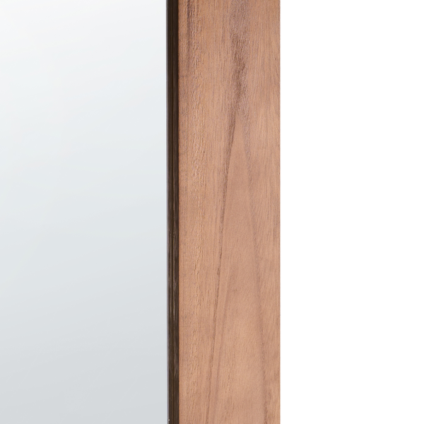 Detailansicht eines Holzrahmens