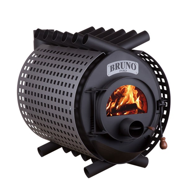 Bruno Pyra Ofen mit Holzfeuer