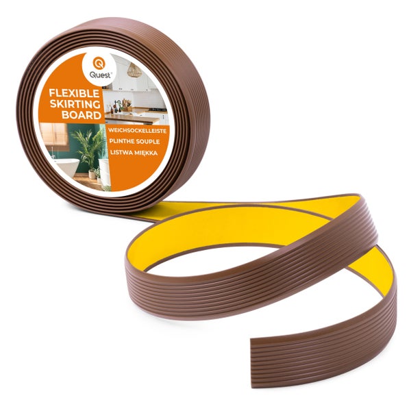 Flexible Sockelleiste auf Rolle