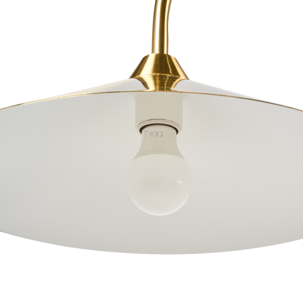 Hängelampe mit Lampenschirm und Leuchtmittel