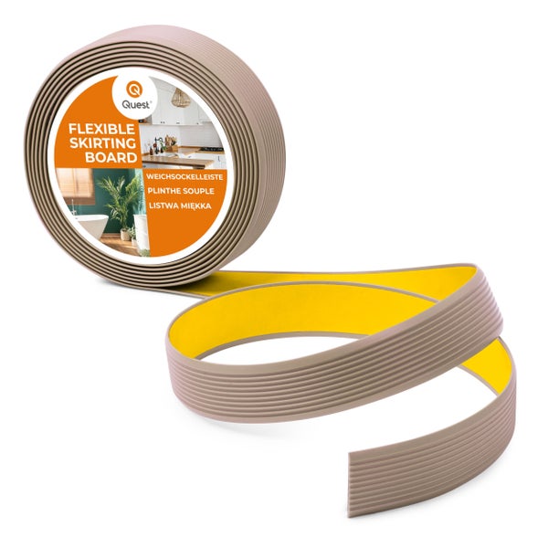 Flexible Sockelleiste auf Rolle