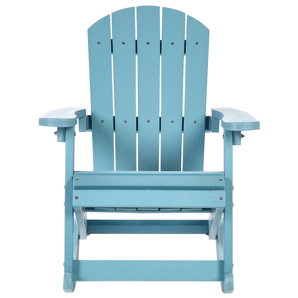 Garten Schaukelstuhl für Kinder ADIRONDACK Hellblau
