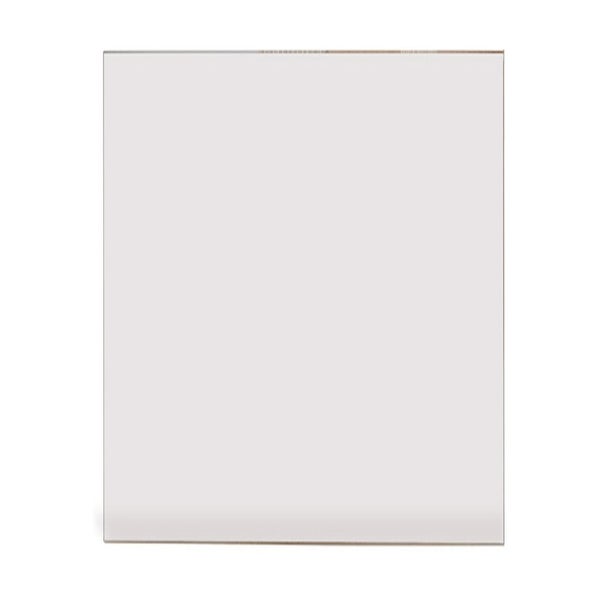 Rechteckige transparente Acrylglasplatte für Bau- und Heimwerkerprojekte.