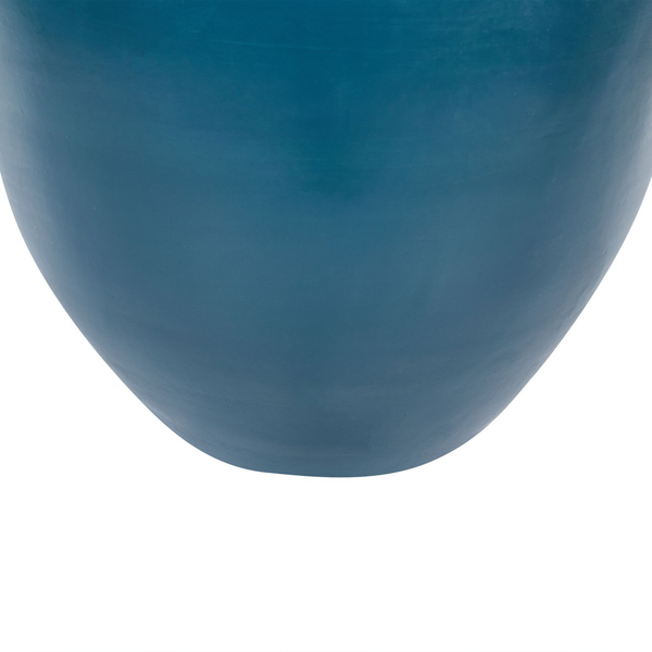 Dekovase STAGIRA Keramik 48 cm Blau