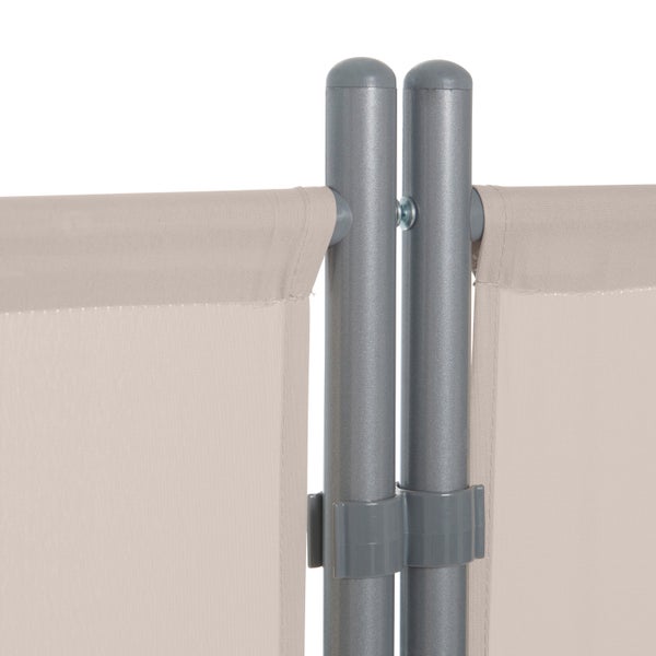 Stellwand 3-teilig, 260 x 156 cm, natur