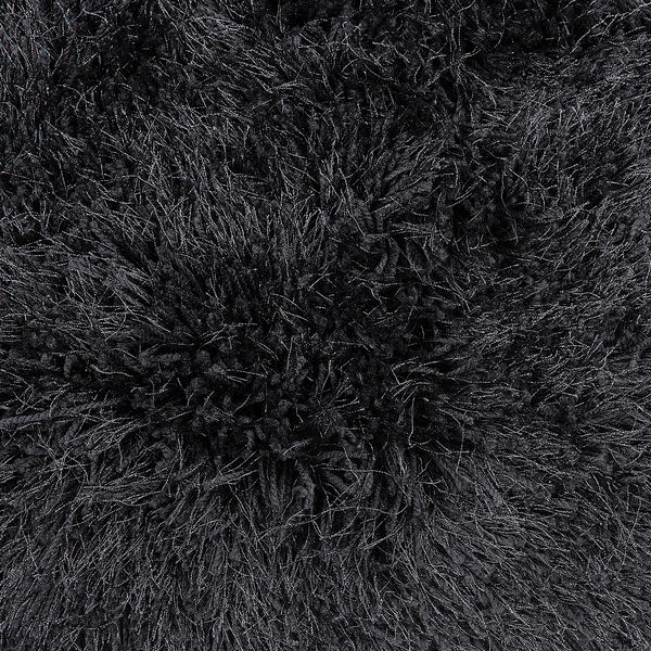 Zottelteppich CIDE Schwarz 140 x 200 cm