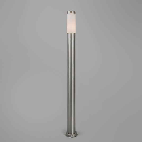 Außenlaterne Stahl 110 cm IP44 - Rox mit Erdungsstift und Kabelmuffe