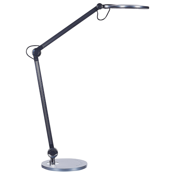 LED Schreibtischlampe ERIDANUS mit Dimmer Metall Schwarz