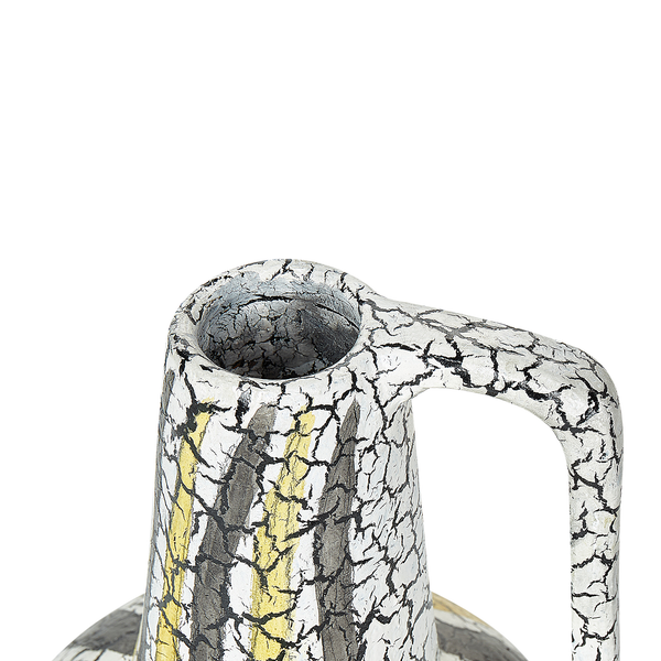 Dekorative Keramikvase mit Henkel