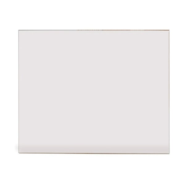 Rechteckige, klare Platte aus Glas oder Kunststoff für Bastelarbeiten oder Verglasungen.