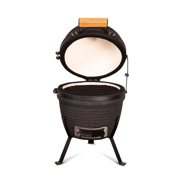 PATTON Keramikgrill Kamado Classic Mini - Mattschwarz