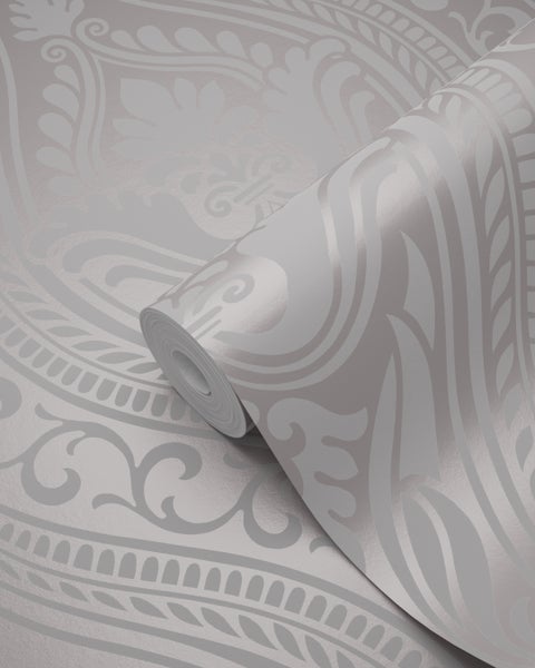 Origin Wallcoverings Tapete Ornamente Rosa - 53 cm x 10.05 m - 346629