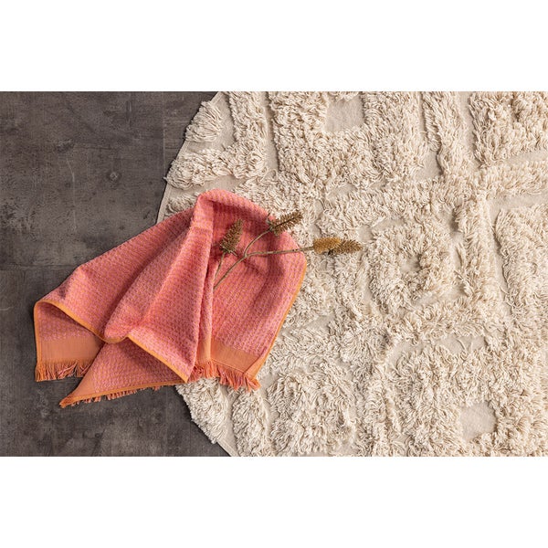 Hilma Badematte Ø60cm offwhite. 60 X 60 X 2 cm