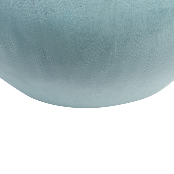 Dekovase SILAU Keramik 43 cm Blau