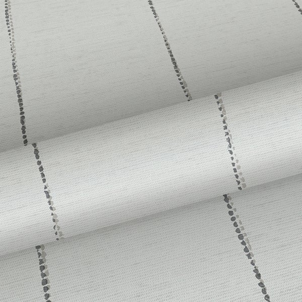 Sanders und Sanders Tapete gemalte Streifen Dunkelgrau und Weiß - 53 cm x 10,05 m - 640765
