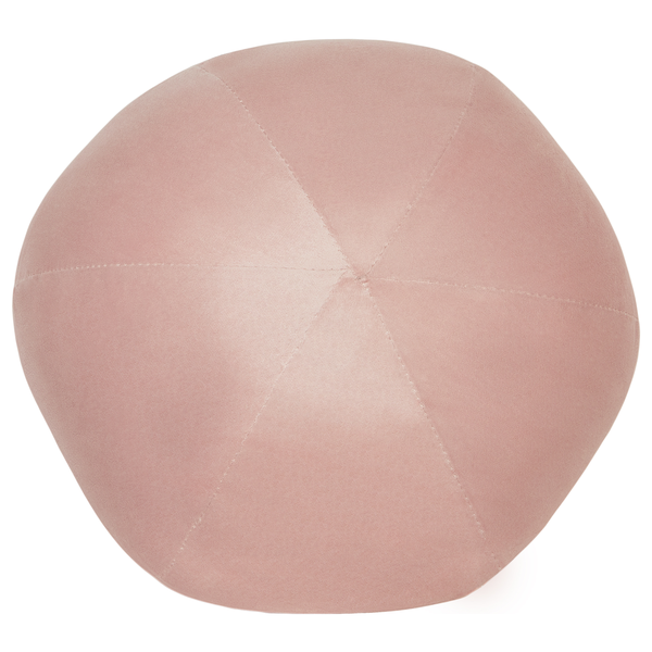 Dekokissen SALVIA Samtstoff 30 x 30 cm Rosa Ohne Muster