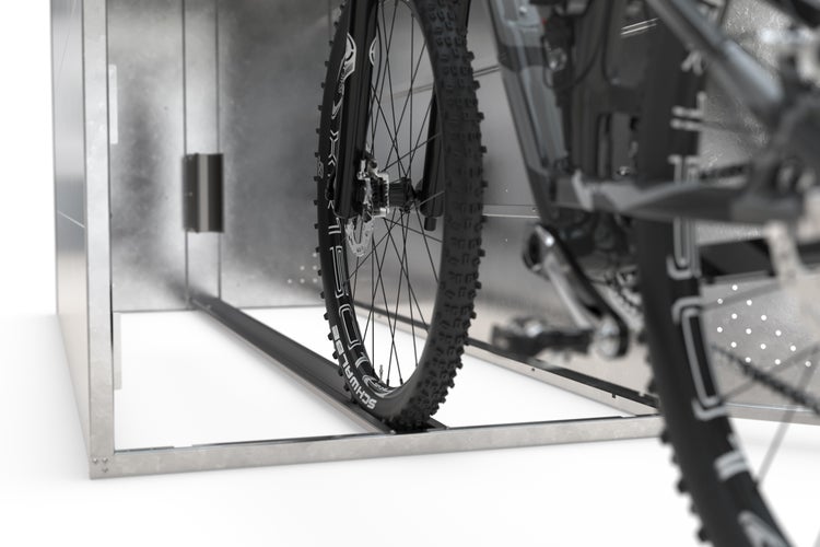 Fahrradgarage BikeBox 1 Basic AE ohne Seitenwand