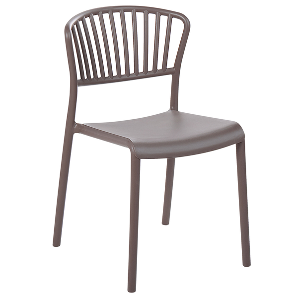 Gartenstuhl 4er Set GELA Taupe