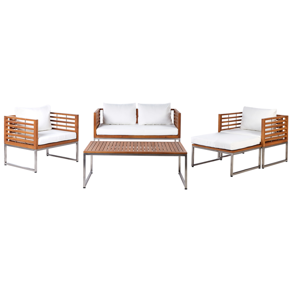 Outdoor Kissenbezug Set BERMUDA Cremeweiß