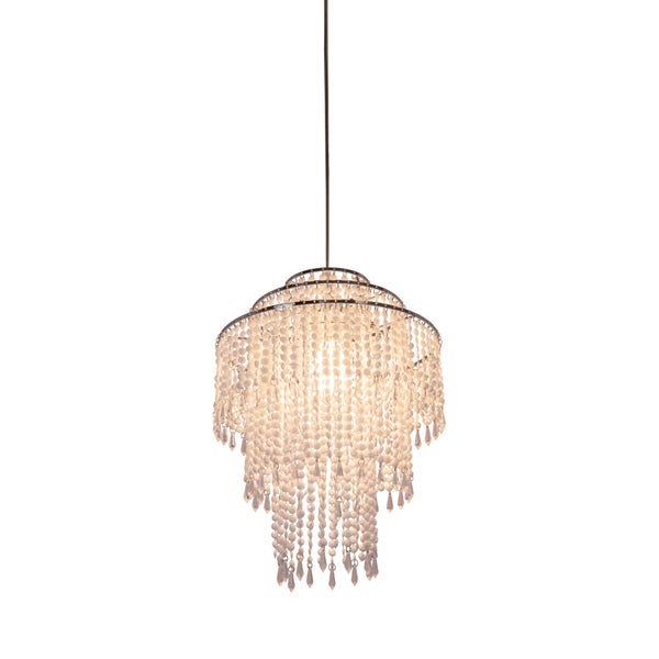 Kronleuchter mit Kette und Verzierungen