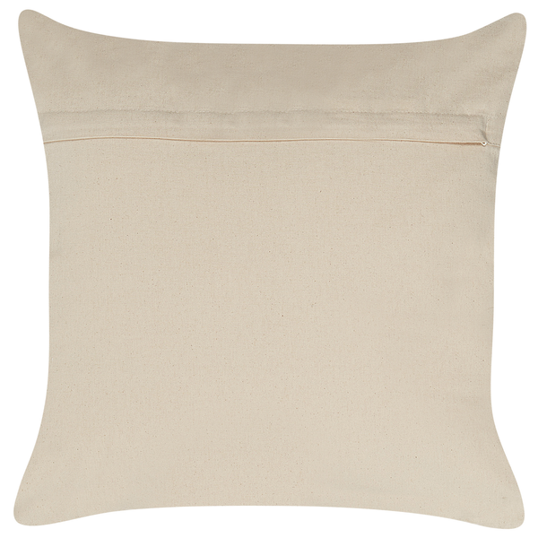 Dekokissen 2er Set OUJDA Baumwolle 50 x 50 cm Gold Geometrisches Muster